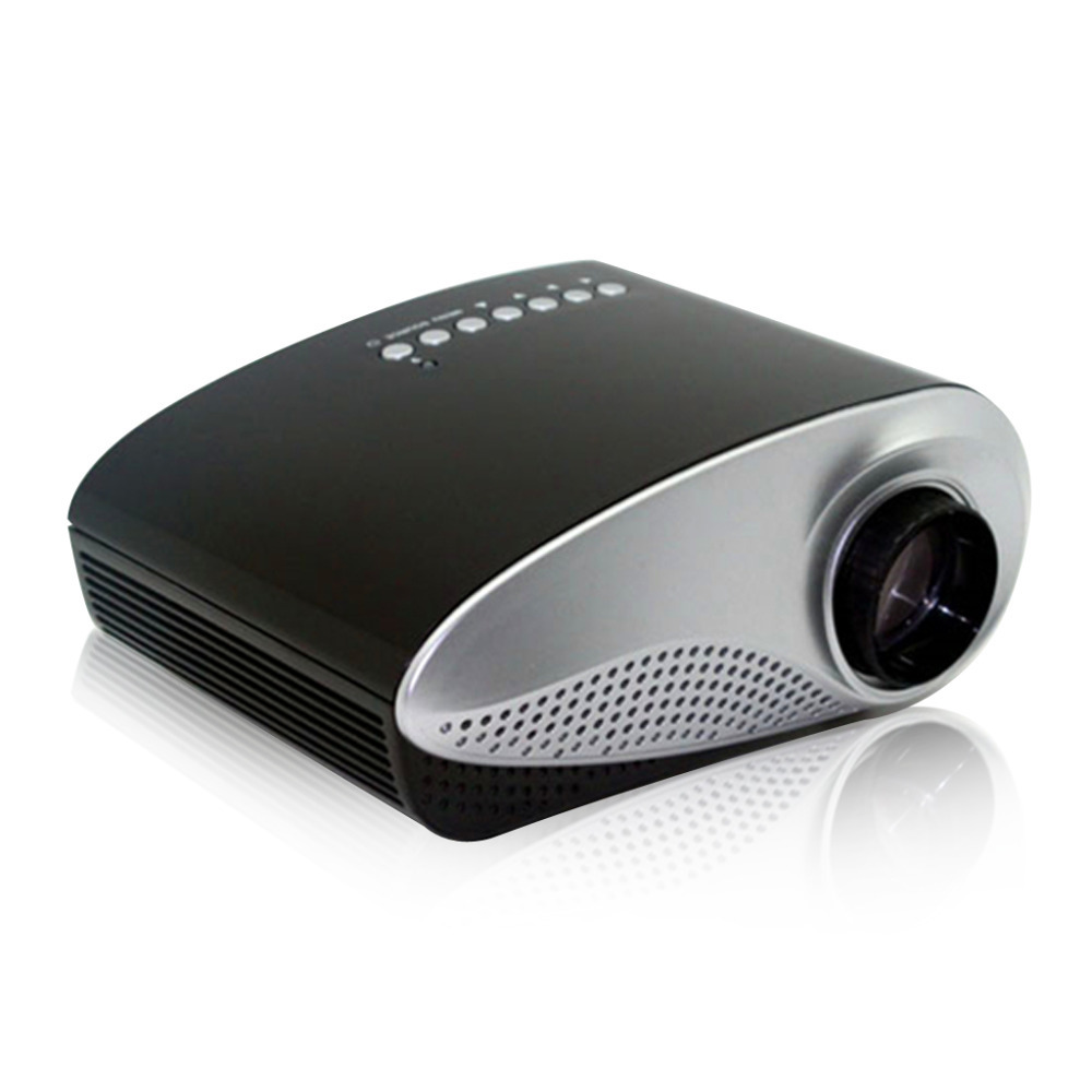 Excelvan Mini HD LED LCD Projector Home Multimedia Cinema Projectors PC Laptop VGA USB AV HDMI