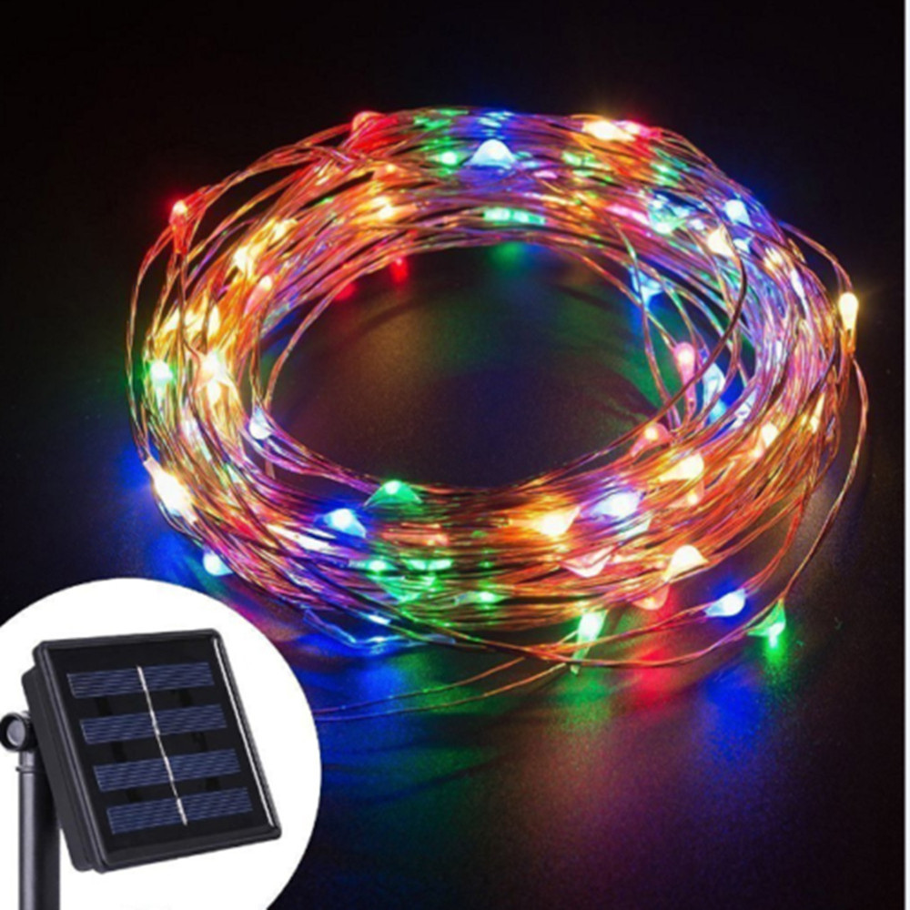 SOLAR WITH 100 MICRO LED LIGHT STRING 10.5 M1
