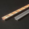 LED aluminium profil takaró búra átlátszó 2000 mm