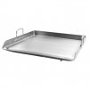 Rozsdamentes  plancha / tepsi / rostlap 50x50x5 cm