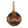Wood line serpenyő tapadásmentes bevonattal 24 cm