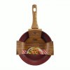 Wood line serpenyő tapadásmentes bevonattal 24 cm