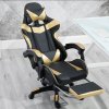 RACING PRO X Gamer szék lábtartóval - Arany-Fekete