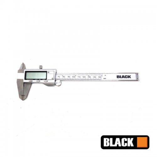 BLACK - Fémházas digitális tolómérő 150 mm
