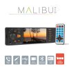 Multimédiás fejegység &#34;Malibu Star&#34; - 1 DIN - 4 x 50 W - BT - MP3 - AUX - SD - USB