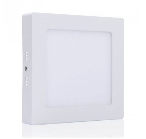 Négyzet alakú LED Panel - 18 W - hideg - fehér