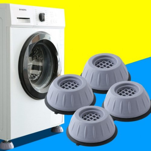Rezgéscsillapító mosógép talp, szürke