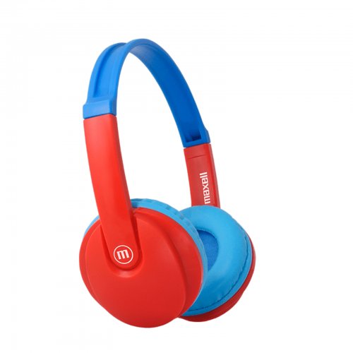 Maxell HP-BT350 gyerek fejhallgató - piros/kék