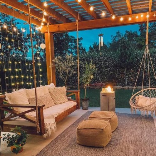 LSH MIAMI VICE kerti kiülő/pergola 3x4 m