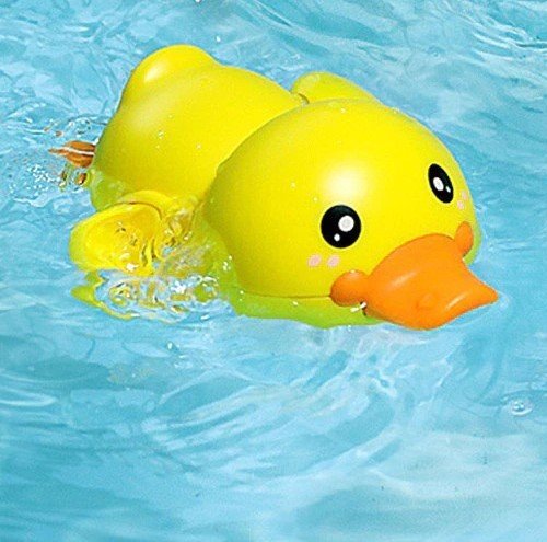 Aranyos, úszkáló fürdőjáték Sárga kacsa