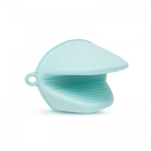 Szilikon edényfogó, tepsifogó, 8 cm Kék