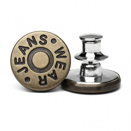 Gyorsgomb Farmerhez - ''Jeans'' Bronz