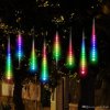 Energiatakarékos LED-es Karácsonyi meteor jégcsap, különböző színekben