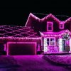 240 LED-es Energiatakarékos karácsonyfa izzó, különböző színekben