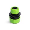 Tömlőcsatlakozó adapter - 1/2&#34; - 3/4&#34; - műanyag - zöld/fekete