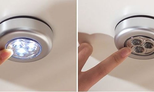 ALphaOne Faliled lámpa nyomógombos