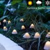 Leszúrható, napelemes LED-es gombák