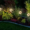 77 cm-es, Napelemes, leszúrható szolár kerti lámpa