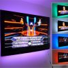 USB RGB háttérvilágítás tv-hez, távirányítóval