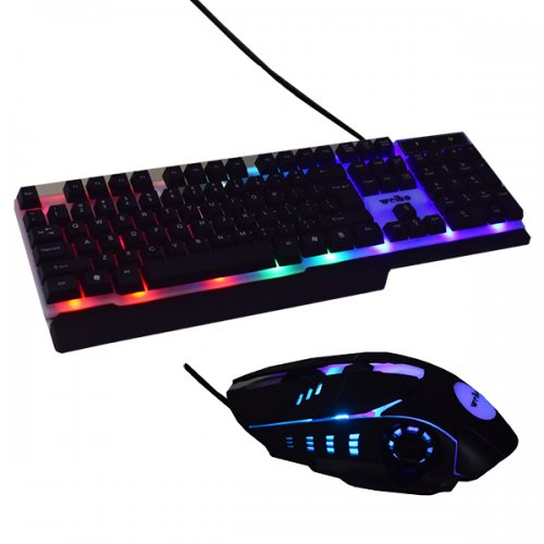 RGB Vezetékes Gamer Billentyűzet és Egér