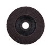 EXTOL PREMIUM lamellás csiszoló acél, Alu, műa. és fa munkadarabok csiszolására, 125×22mm; P40, kúpos, max.:12.300 ford./perc, E