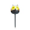 LED-es szolár lámpa - bagoly - hidegfehér - sárga - 150 x 50 x 50 mm
