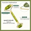 Jade Roller &amp;amp;amp;amp;amp;amp;amp;amp; Gua Sha, Archenger, Arcszépítő Roller