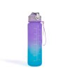 Sport kulacs - 750 ml - opálos - kék-lila színátmenetes