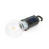 Akasztható szolár lámpa - villanykörte alakú - USB-C - 100 lumen - 400 mAh