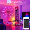 Telefonról üzemeltethető Tűzijáték LED szalag, bluetooth