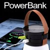 2 az 1-ben napelemes zseblámpa és power bank