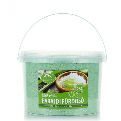 Mineris Aloe Verás Parajdi Fürdősó 5 kg