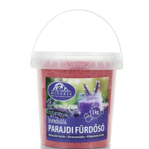 Mineris Levendulás Parajdi Fürdősó 1 kg