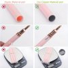 5 db Fekete Nail Art Ecsetek A Részletekért, Long Nail Art Line Ecsetek Manikűrzselé Finom Mintákhoz