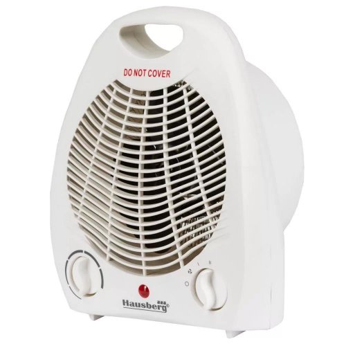 Elektromos fűtő ventilátor - 1800 - 2000 W - fehér
