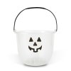Halloween-i dekoráció - vödör - 2 féle - 20 x 16 cm