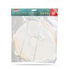Karácsonyi lampion - Mikulás - papír - 30 cm