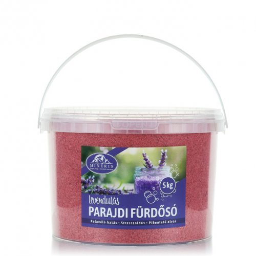 Mineris Levendulás Parajdi Fürdősó 5 kg