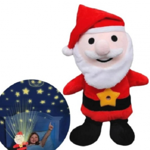 Csillagkivetítős karácsonyi plüss