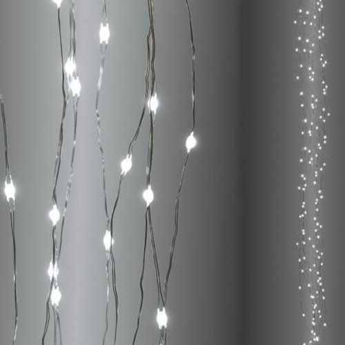 200 LED vízesés fényfüggöny 2 m