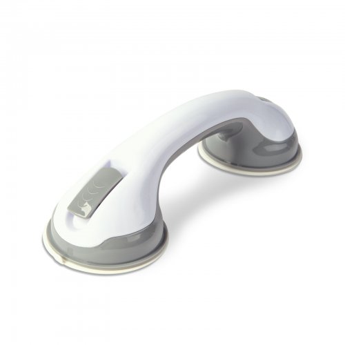 Fürdőszobai kapaszkodó - tapadókorongos - műanyag - fehér - 30 cm