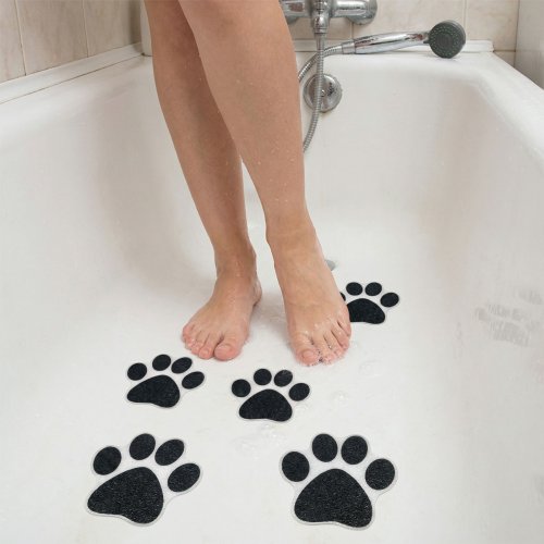 Öntapadós csúszásgátló - lábnyom - 10 cm - 6 db / csomag