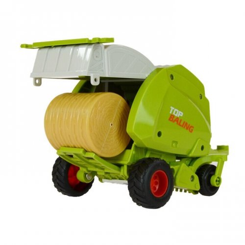 Bálázó Játék Traktorhoz, 1db Szalmabálával