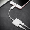 Lightning adapter, fejhallgató és töltő bemenettel