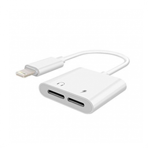 Lightning adapter, fejhallgató és töltő bemenettel