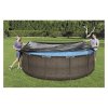 Medence takaró 366 cm-es BESTWAY 58037 - védőfedél, medence védelem, UV-védelem, medence takarás, medencefedés