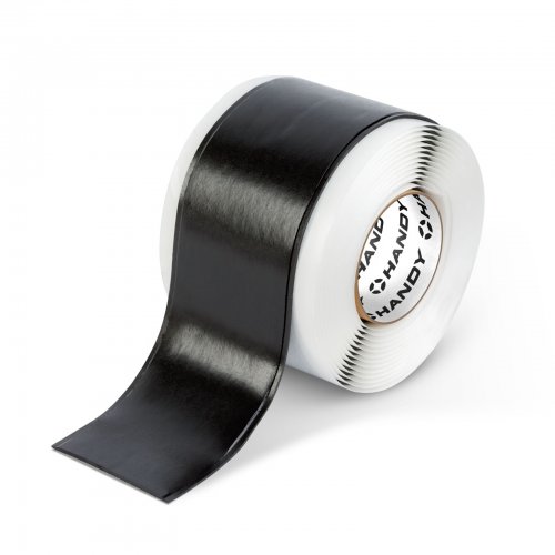 Önzáró butilgumi szigetelőszalag - 3 m x 50 mm x 1,65 mm - fekete