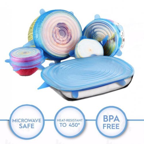 Frissen tartó szilikon fedő szett