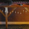 Jégcsap dekoráció, 5 jégcsap, 50LED