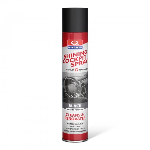 Dr. Marcus TITANIUM - műszerfalápoló / tisztító spray - fekete - 750 ml